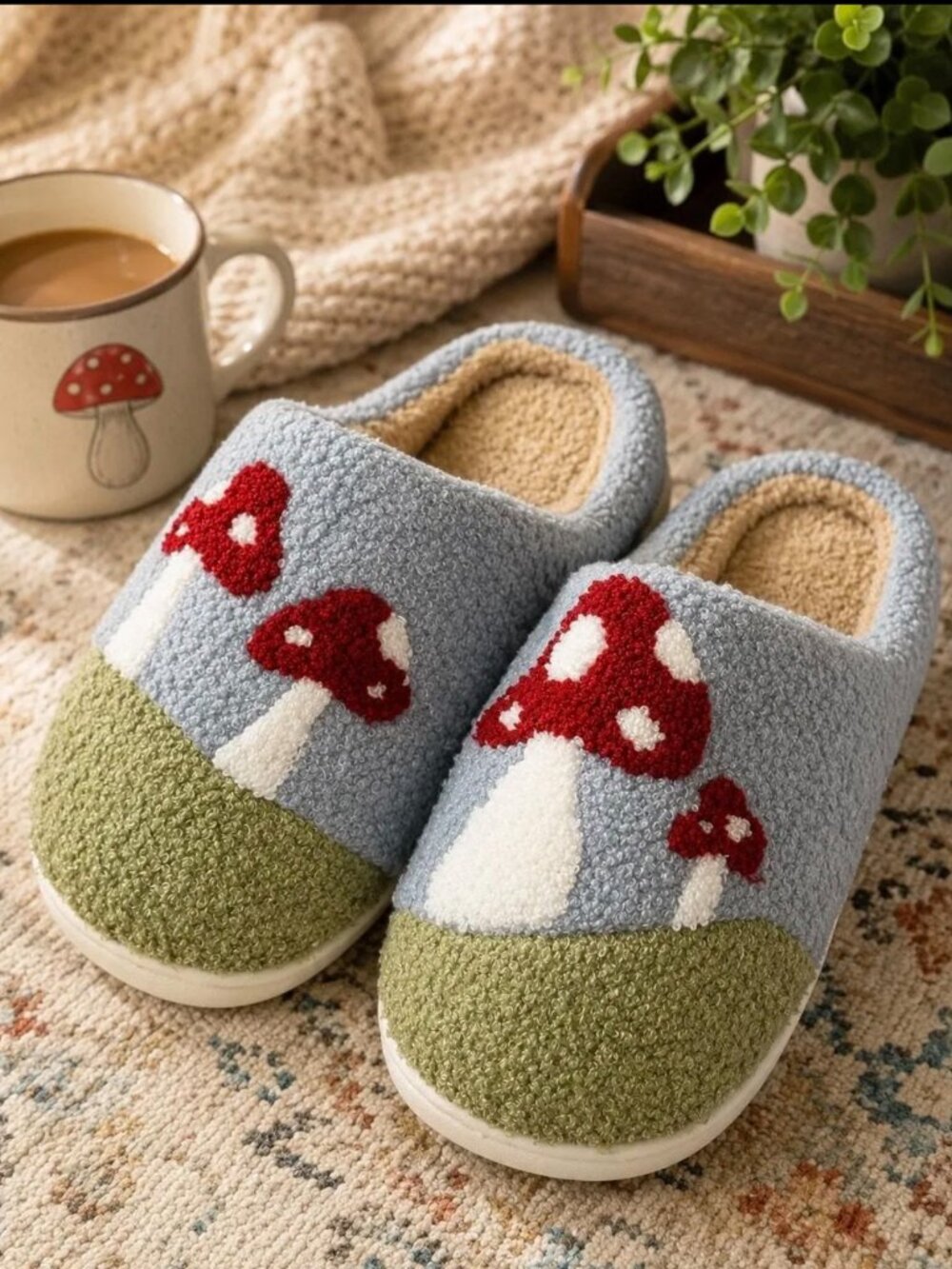 Mushroom‎ slipper